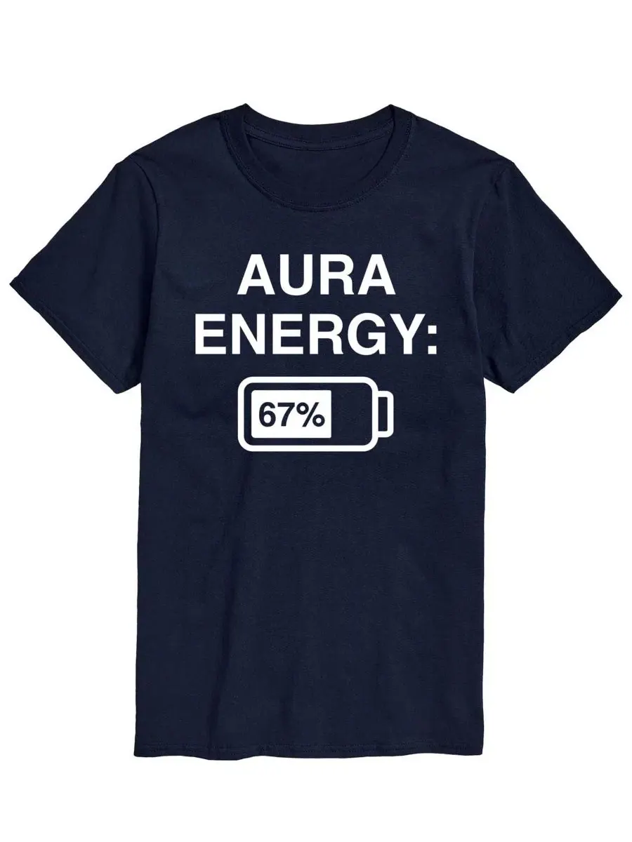 Футболка с коротким рукавом Aura Energy 67 AIRWAVES — изображение 1 из 3, темно-синий
