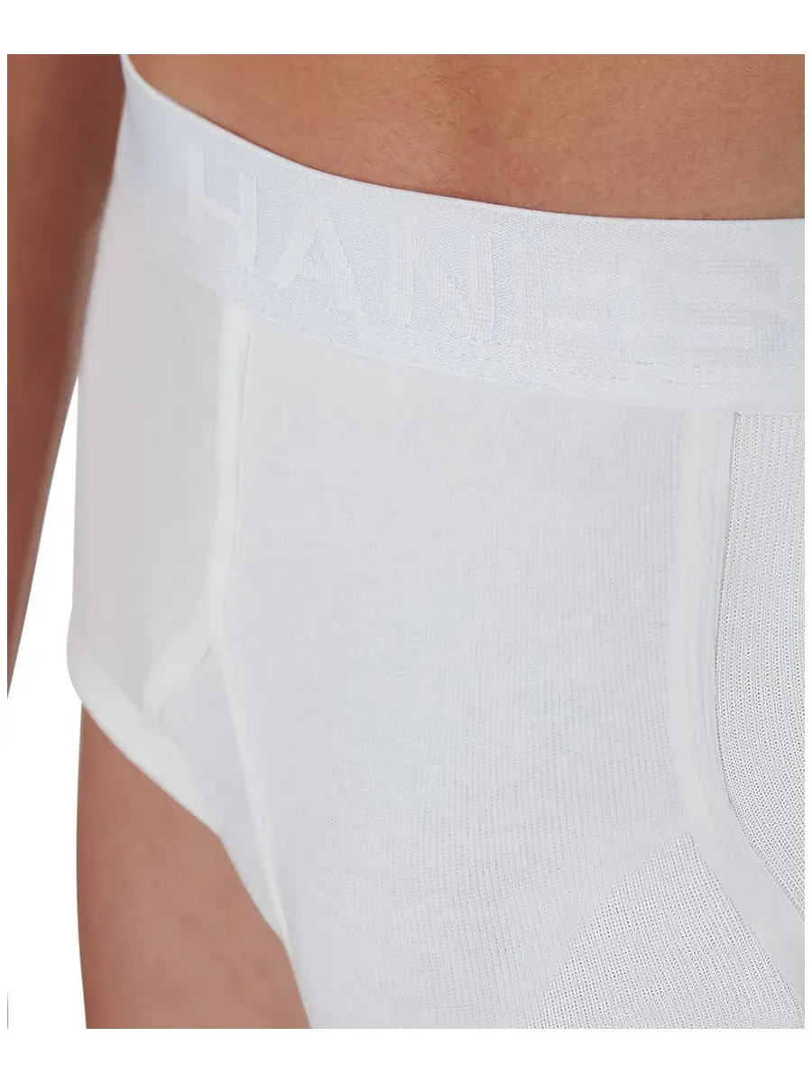 Мужские хлопковые трусы Ultimate Cotton, 6 штук в упаковке Hanes — изображение 4 из 5, белый