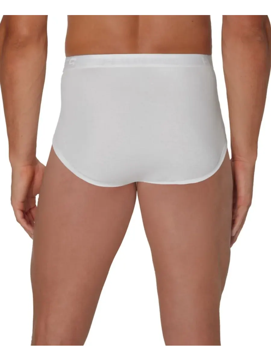 Мужские хлопковые трусы Ultimate Cotton, 6 штук в упаковке Hanes — изображение 5 из 5, белый