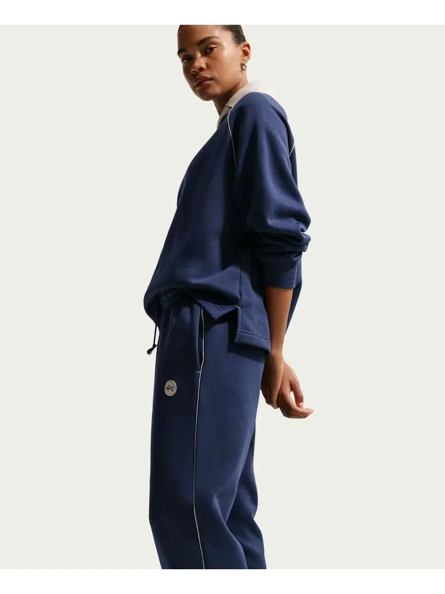 Женские флисовые брюки Sportswear Phoenix свободного кроя Nike — изображение 2 из 5, темно-синий