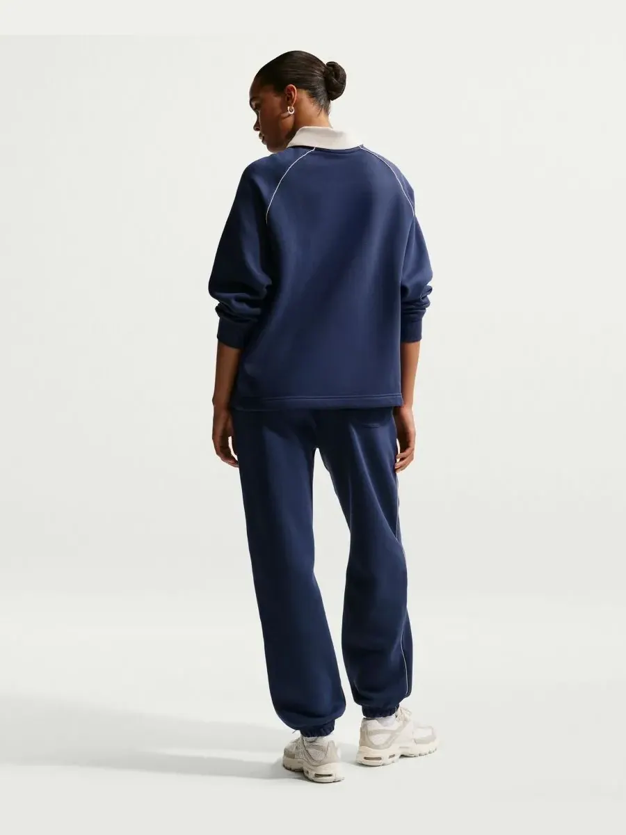 Женские флисовые брюки Sportswear Phoenix свободного кроя Nike — изображение 5 из 5, темно-синий