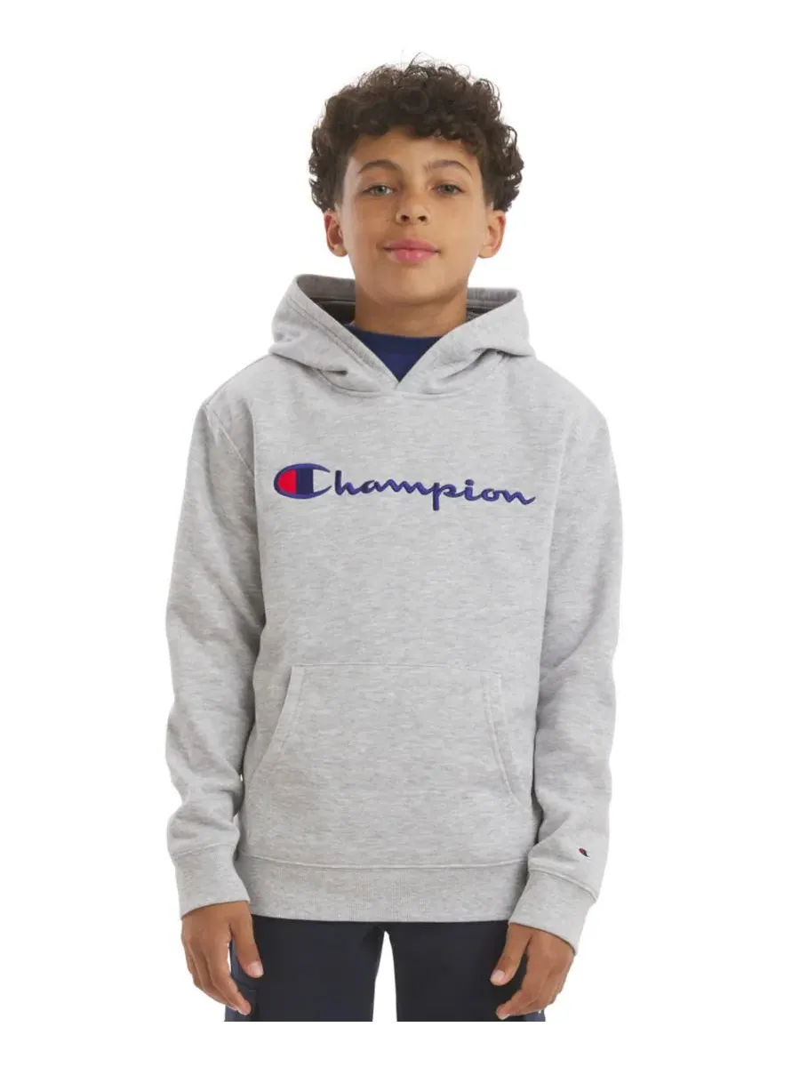 Худи с логотипом Champion — изображение 1 из 5, серый