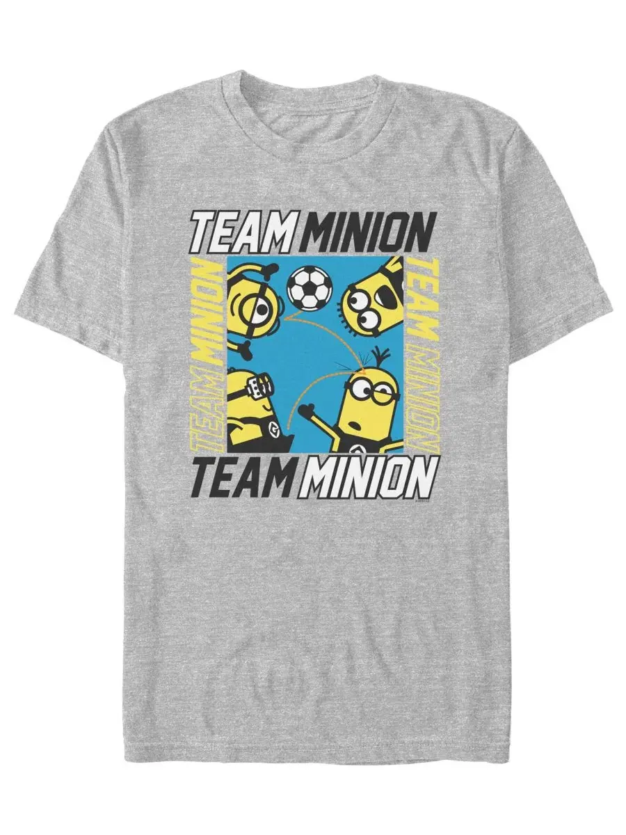 Футболка с принтом Team Minion Fifth Sun — изображение 1 из 3, серый