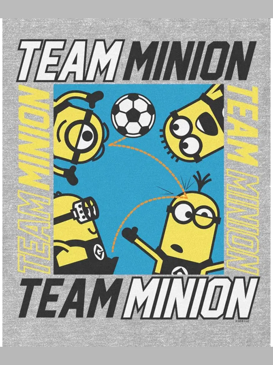 Футболка с принтом Team Minion Fifth Sun — изображение 3 из 3, серый