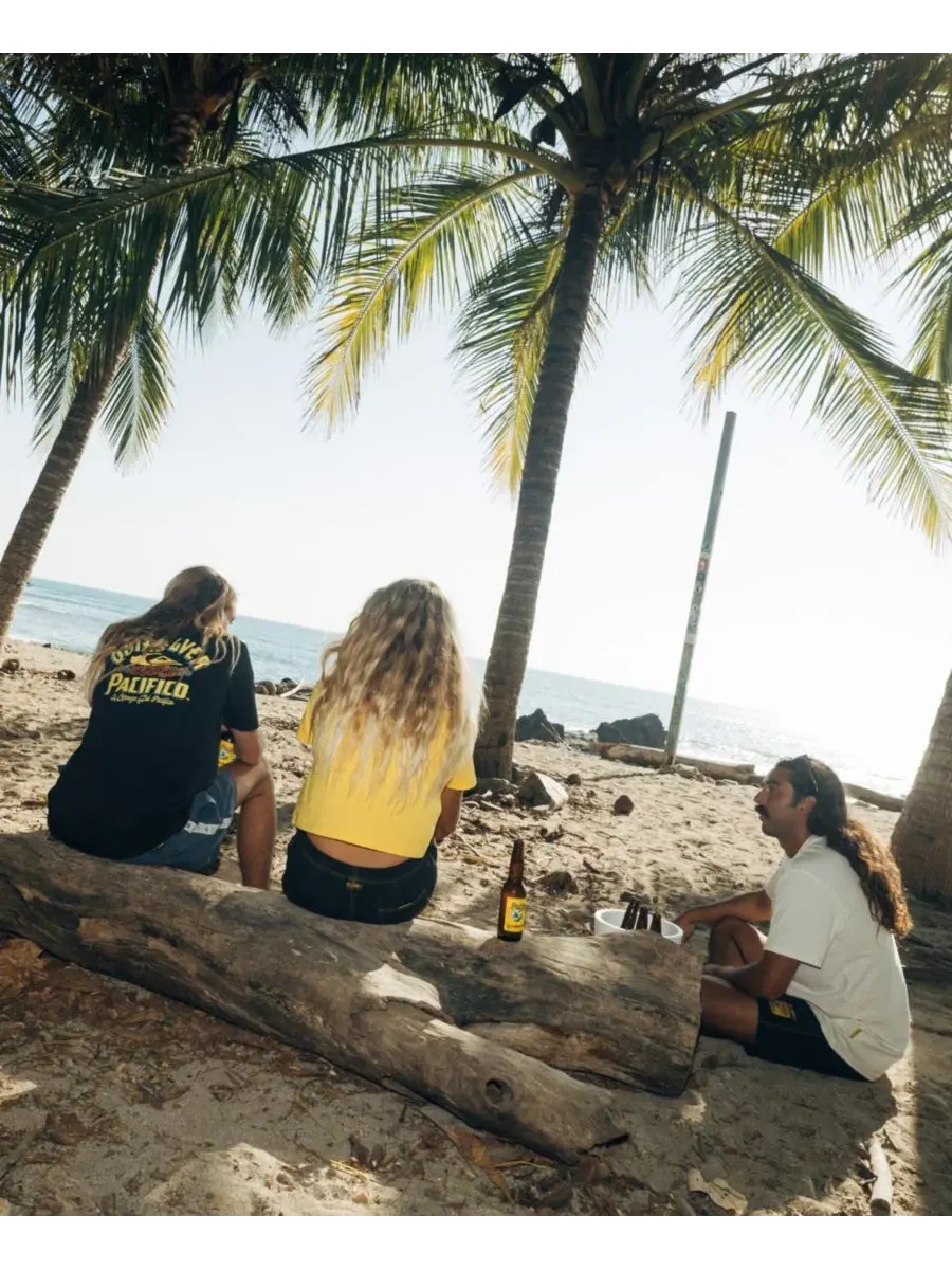 Футболка с коротким рукавом Pacifico Signage Quiksilver — изображение 7 из 7, черный