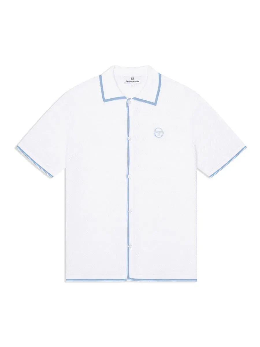 Рубашка с длинным рукавом Riva Cabana Sergio Tacchini — изображение 2 из 5, белый