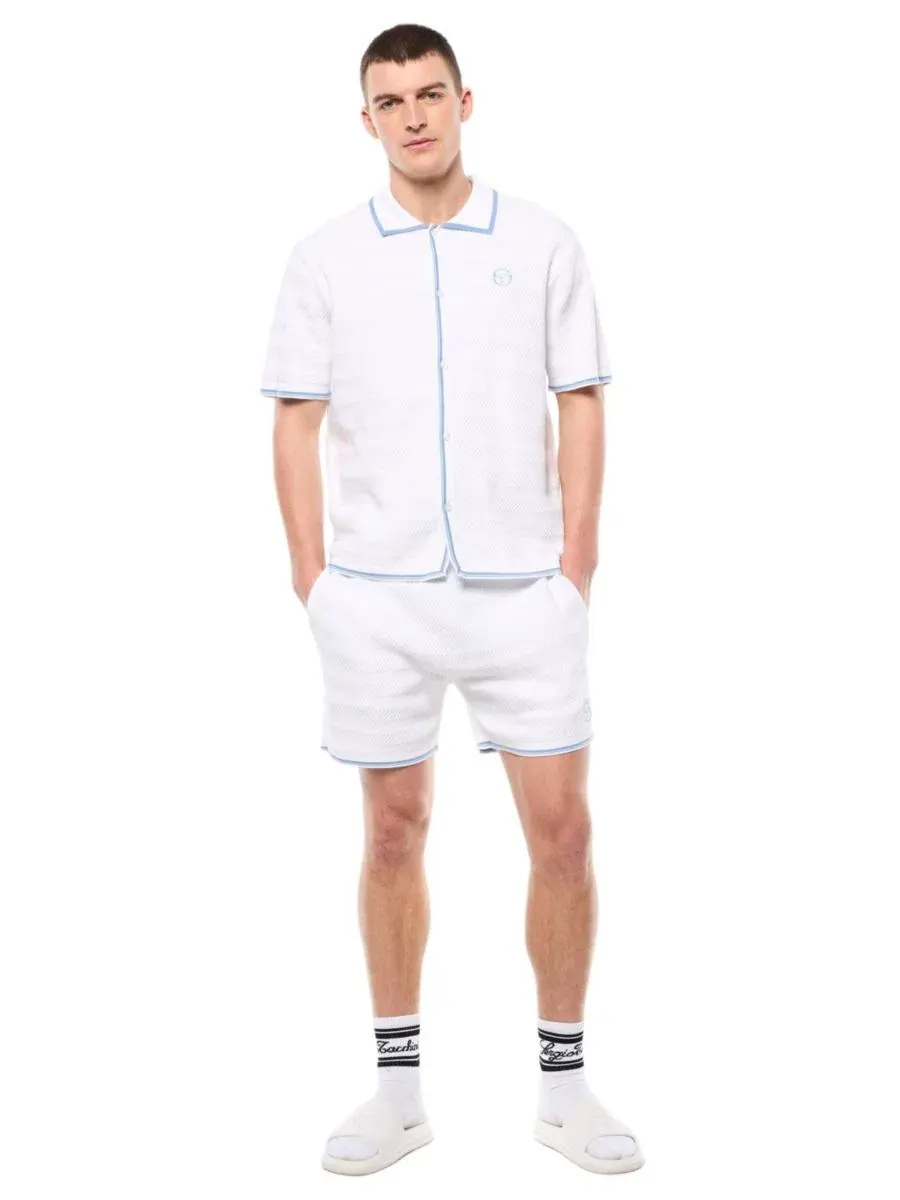 Рубашка с длинным рукавом Riva Cabana Sergio Tacchini — изображение 3 из 5, белый