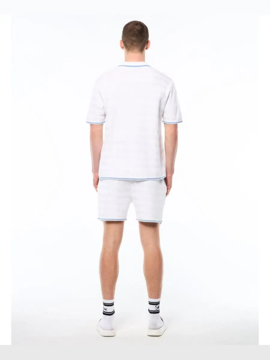 Рубашка с длинным рукавом Riva Cabana Sergio Tacchini — изображение 4 из 5, белый
