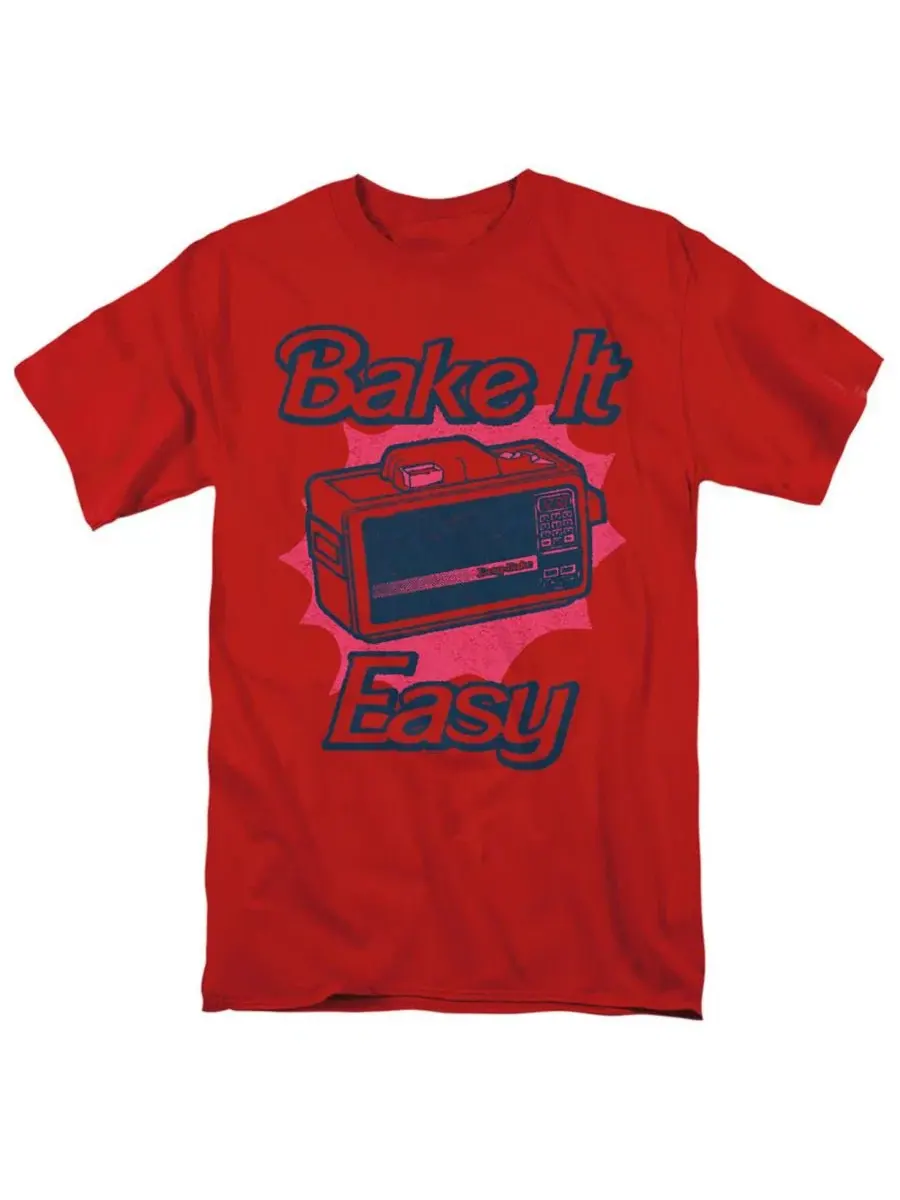 Футболка с принтом Easy Bake Oven Bake It Easy Logovision — изображение 1 из 3, красный