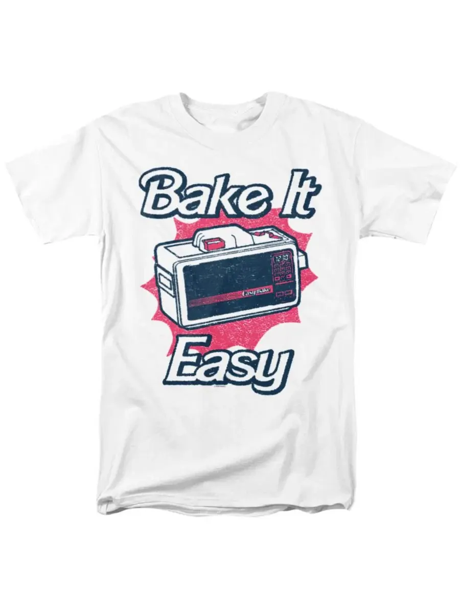 Футболка с принтом Easy Bake Oven Bake It Easy Logovision — изображение 1 из 3, белый