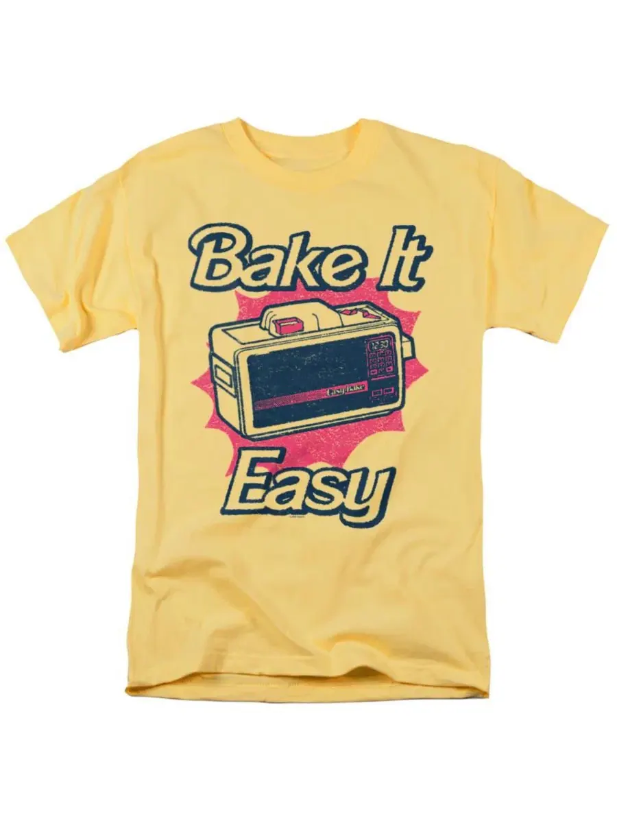 Футболка с принтом Easy Bake Oven Bake It Easy Logovision — изображение 1 из 3, желтый