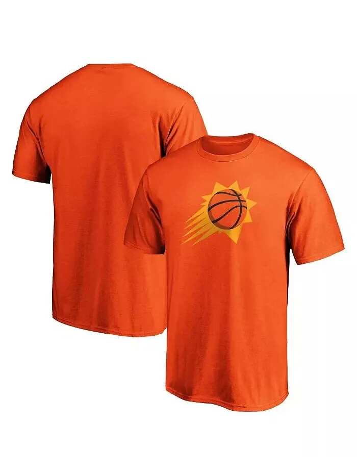 Мужская оранжевая футболка с логотипом Phoenix Suns Primary Fanatics — изображение 1 из 3, оранжевый