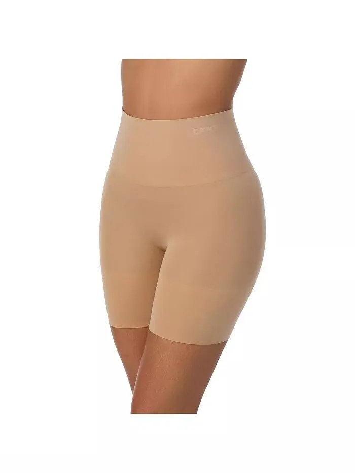Женское бесшовное облегающее белье Smoother Shapewear DKNY — изображение 1 из 2, коричневый/бежевый