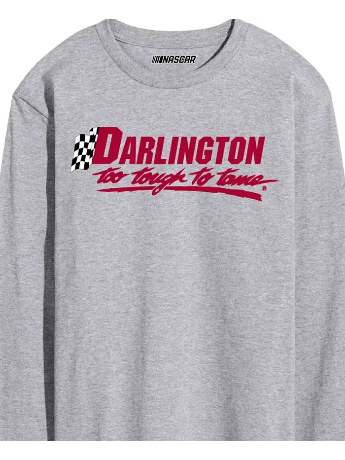Мужская футболка с длинным рукавом NASCAR Darlington AIRWAVES — изображение 3 из 3, серый