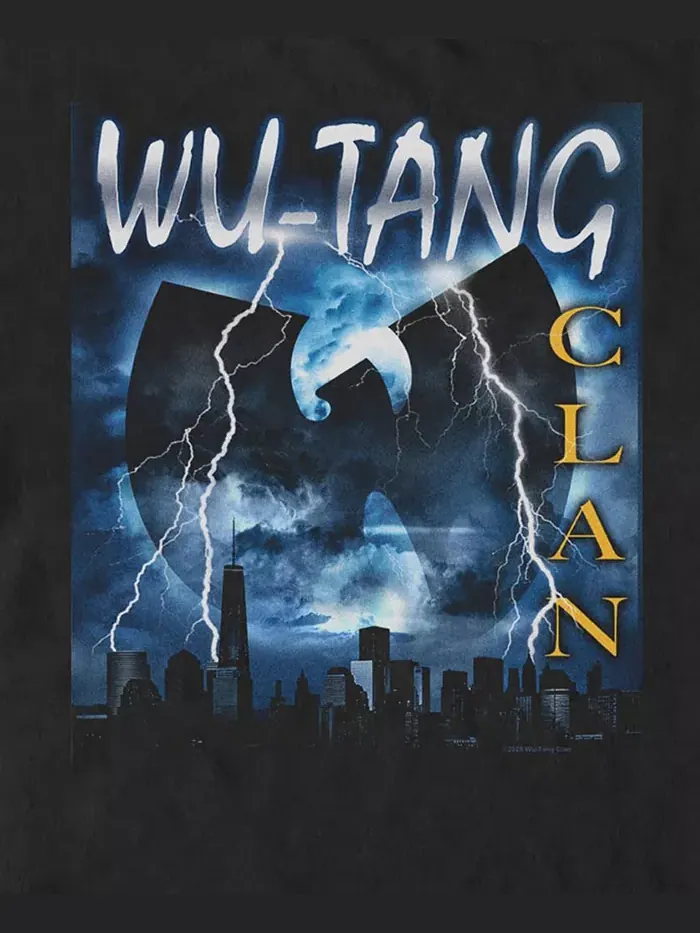 Мужская футболка с принтом Wu-Tang Clan Fifth Sun — изображение 3 из 3, черный