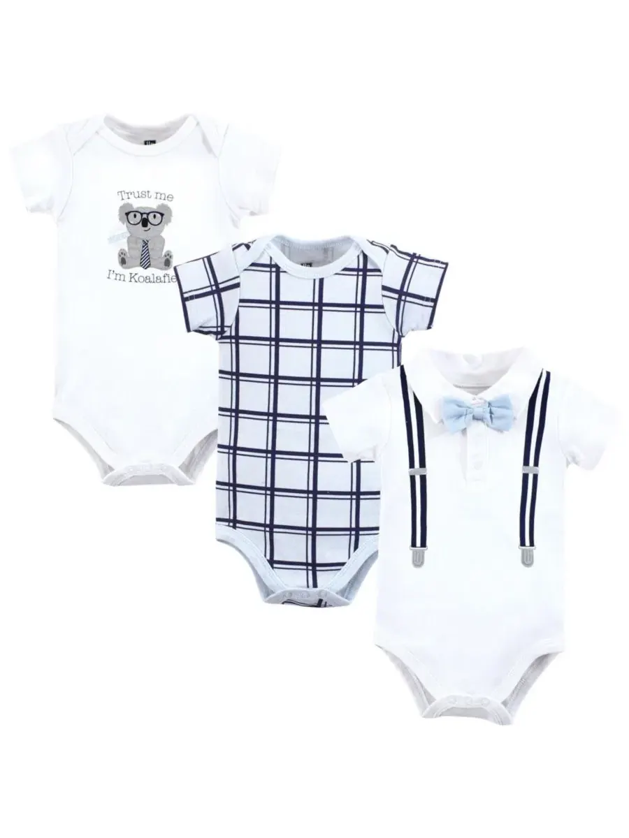 Комплект боди-комбинезонов из 3 штук Hudson Baby, Koalafied Polo — изображение 1 из 7