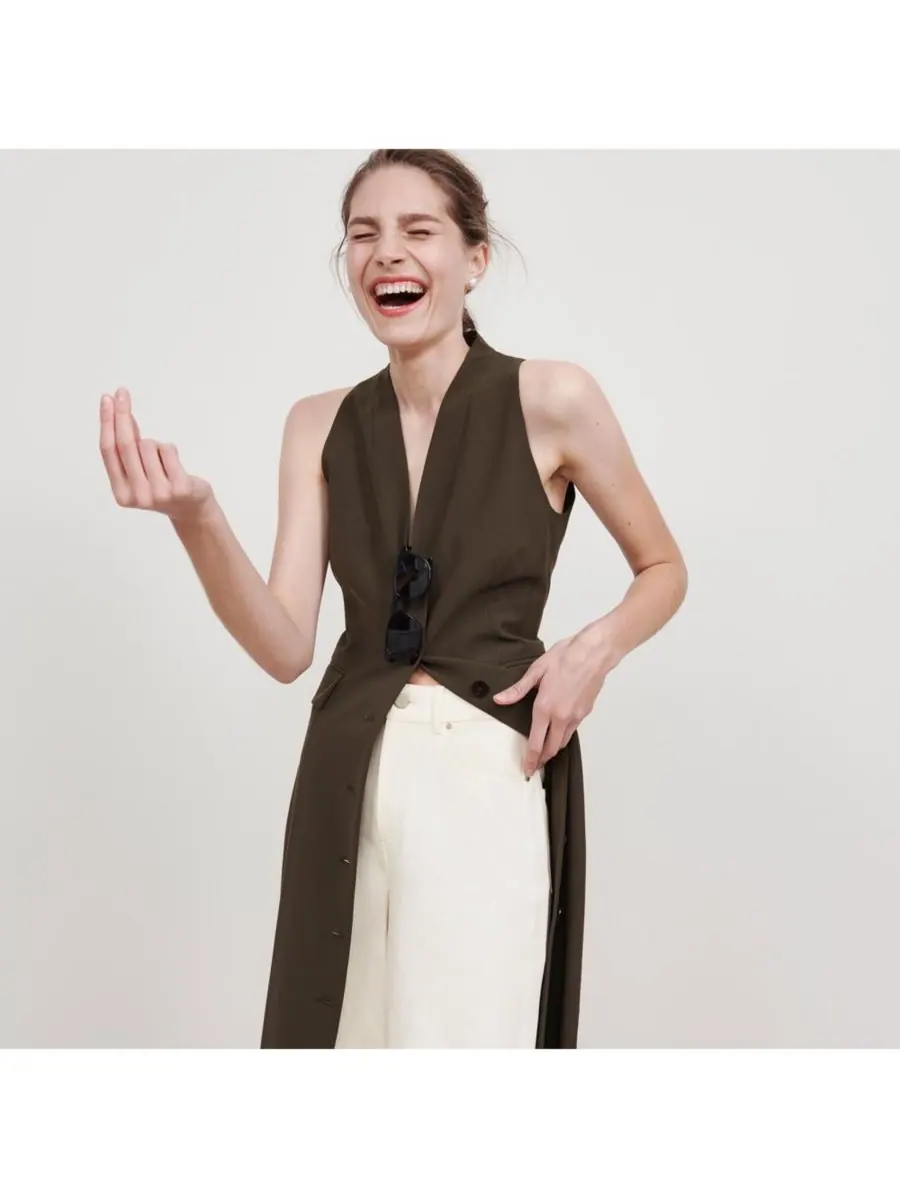 Женское платье Кассандра - OrigamiTech MMLaFleur — изображение 3 из 9, оливковый