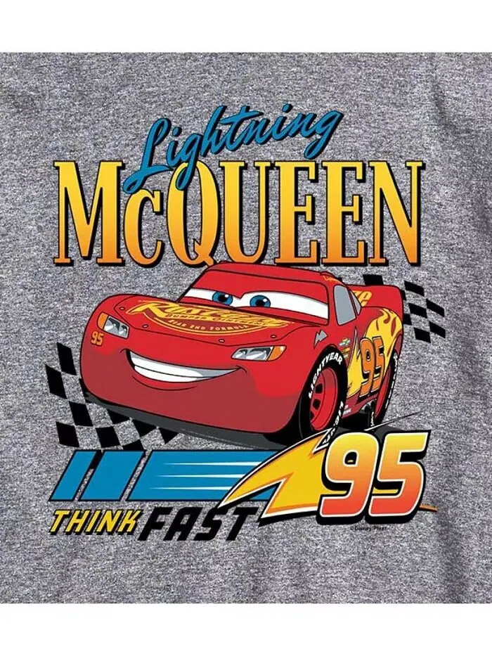 Мужская футболка с короткими рукавами Hybrid Apparel Disney Cars AIRWAVES — изображение 5 из 5, бежевый