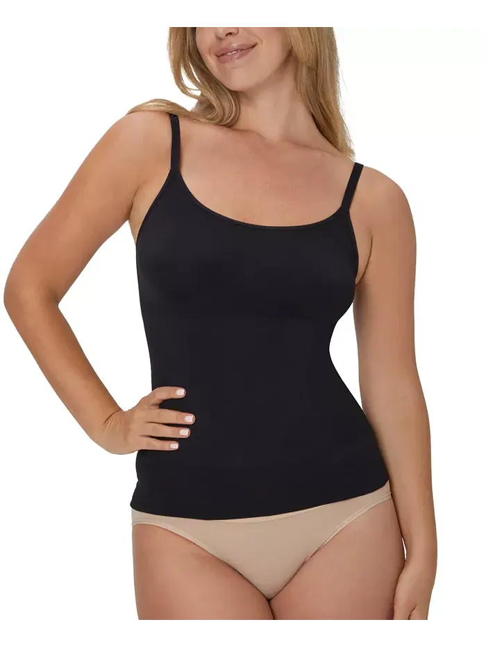Женская повседневная бесшовная утягивающая майка Shapewear DMS833 Maidenform — изображение 2 из 7, черный