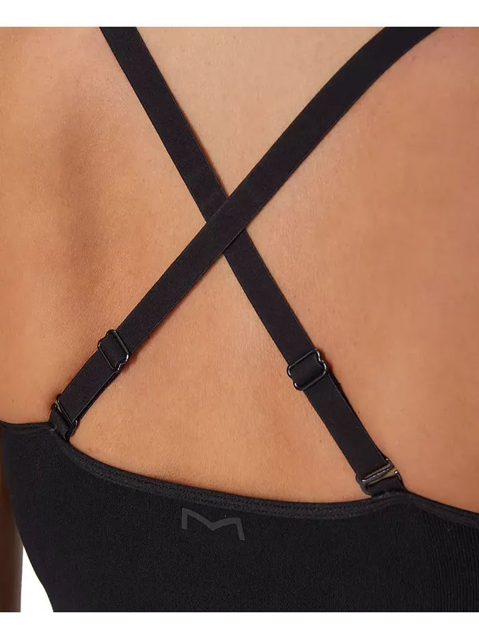 Женская повседневная бесшовная утягивающая майка Shapewear DMS833 Maidenform — изображение 7 из 7, черный