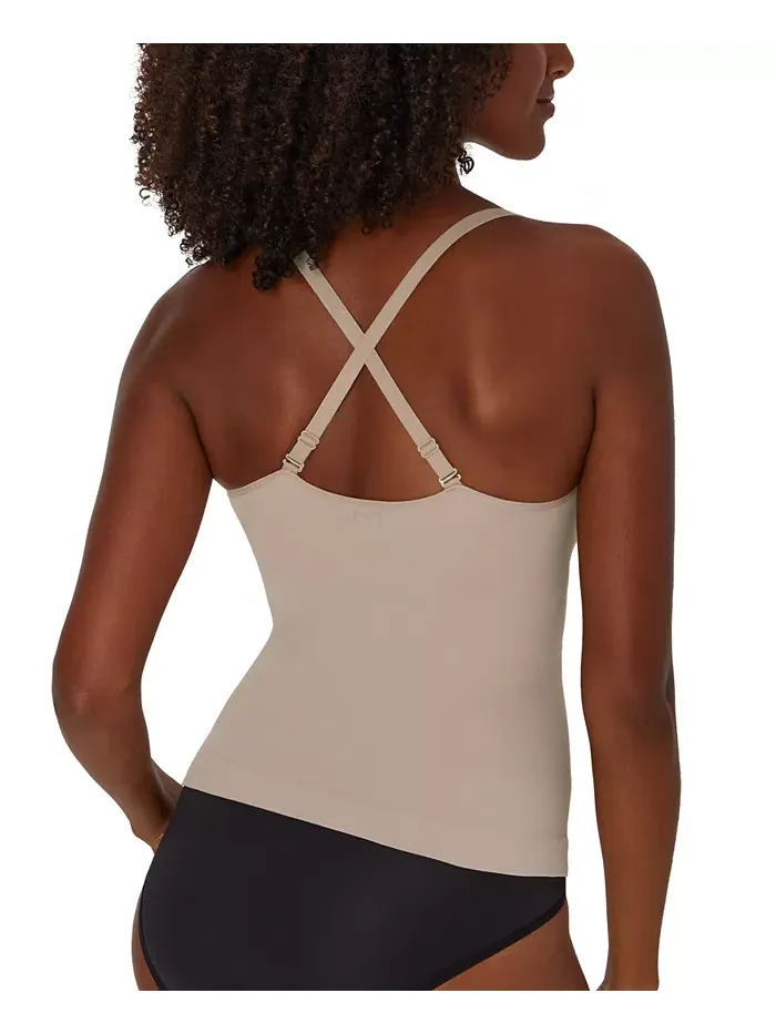 Женская повседневная бесшовная утягивающая майка Shapewear DMS833 Maidenform — изображение 4 из 5, розовый