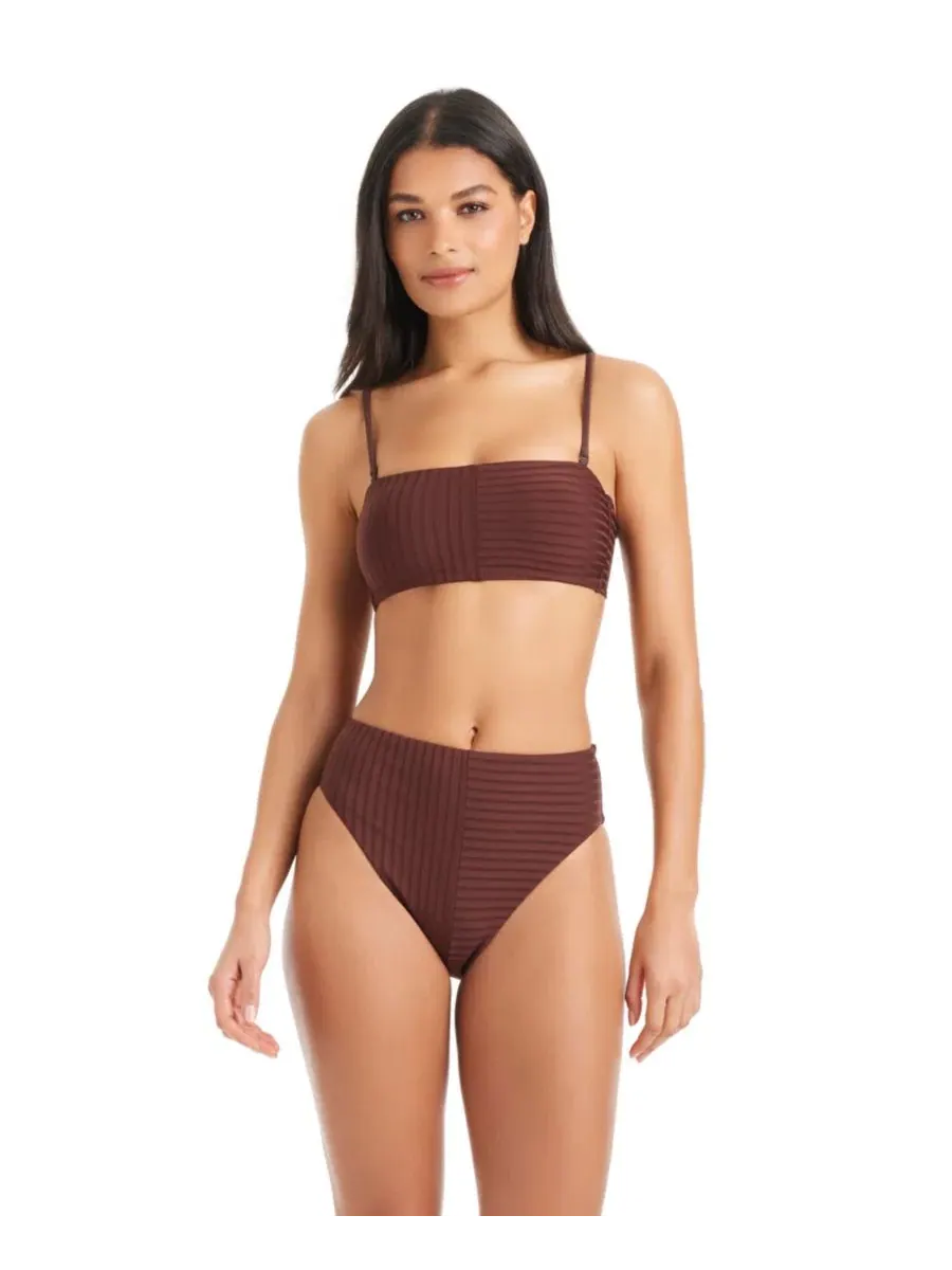 Женский бикини-топ с завязками на спине Sanctuary — изображение 3 из 8, эспрессо