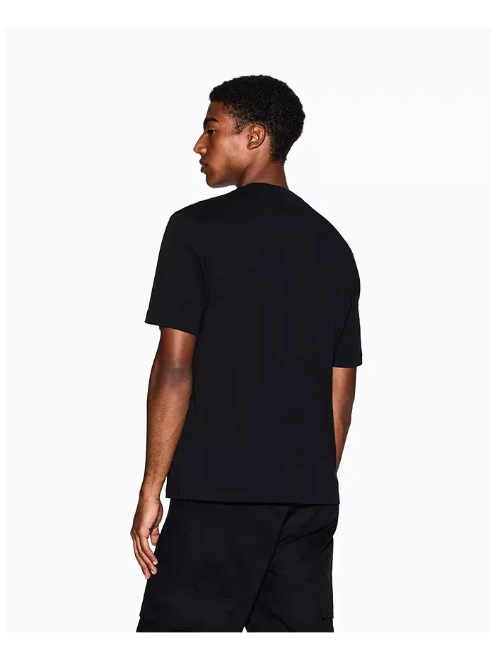 Мужская футболка AX Badge A|X Armani Exchange — изображение 2 из 5, черный