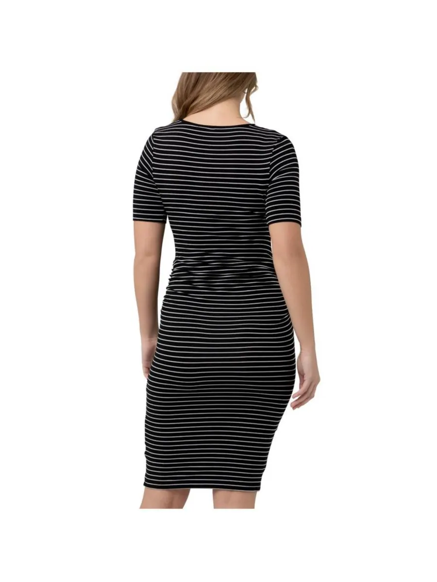 Платье для кормления с коротким рукавом Maternity Mia Ripe Maternity — изображение 3 из 7, черный