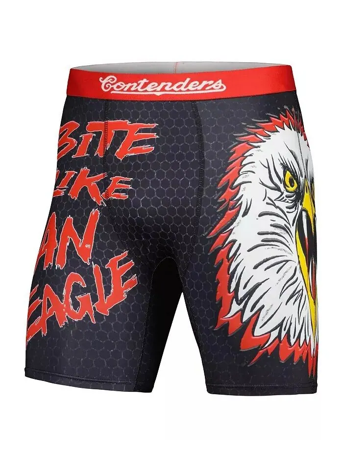 Мужские черные трусы-боксеры для каратэ Cobra Kai Eagle Fang Contenders Clothing — изображение 3 из 3, черный