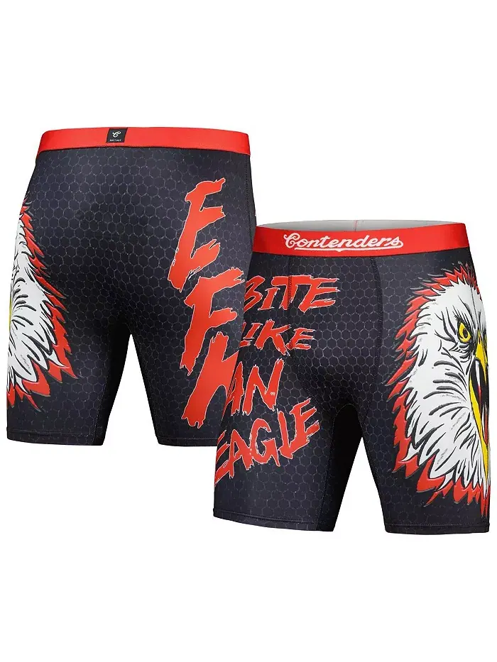 Мужские черные боксеры Cobra Kai Eagle Fang Karate Contenders Clothing — без цвета