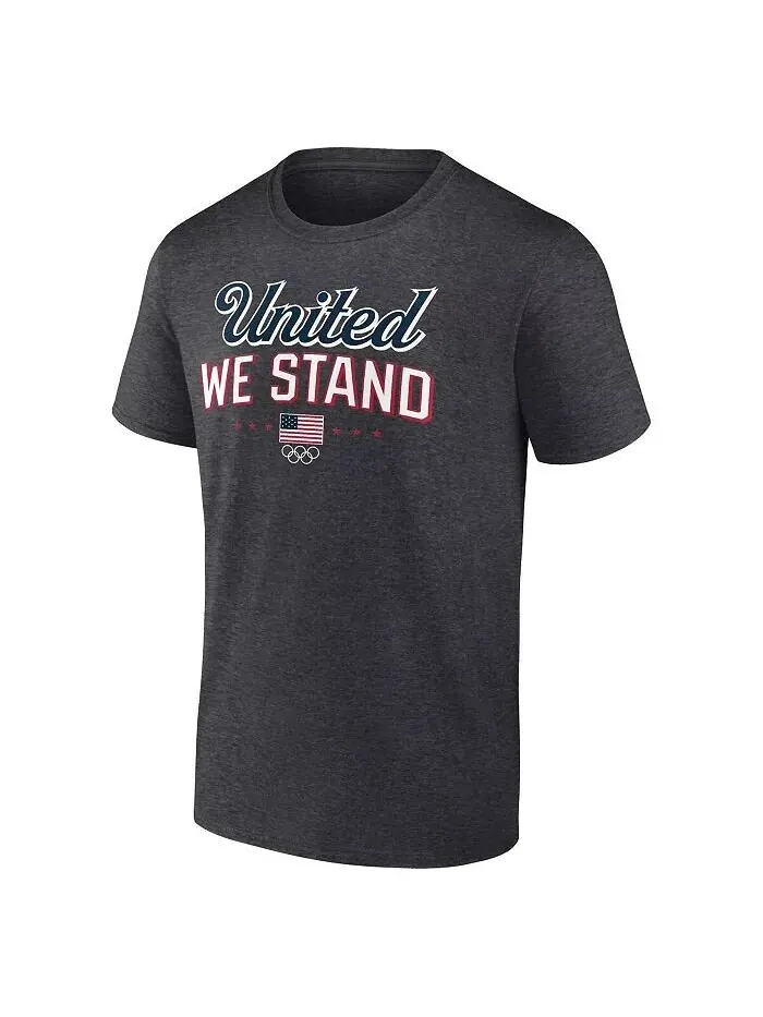 Футболка мужская Heather Charcoal Team USA Victory Fanatics — изображение 3 из 3