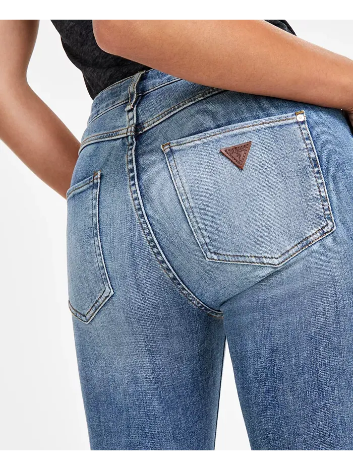 Женские джинсы 1981 Skinny GUESS — изображение 5 из 7, синий