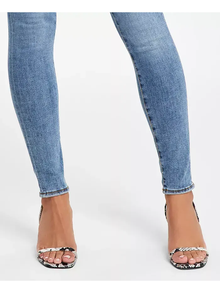 Женские джинсы 1981 Skinny GUESS — изображение 6 из 7, синий