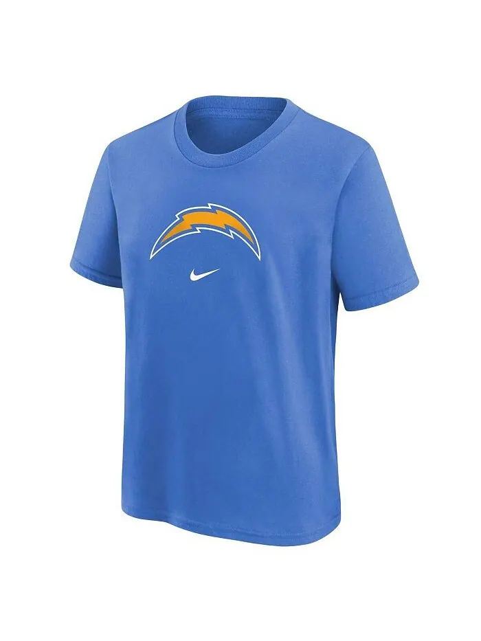 Синяя футболка с логотипом Big Boys Powder Los Angeles Chargers Nike — изображение 2 из 2, синий