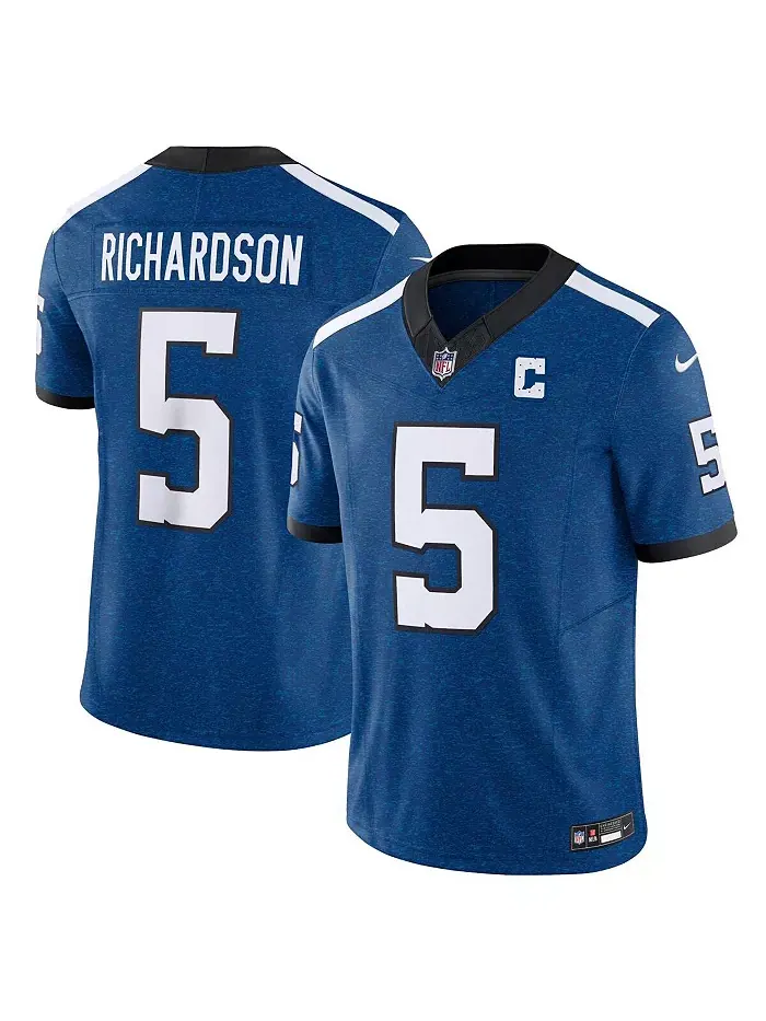 Мужская альтернативная ограниченная джерси Anthony Richardson Indianapolis Colts Vapor F.U.S.E Nike — изображение 1 из 3