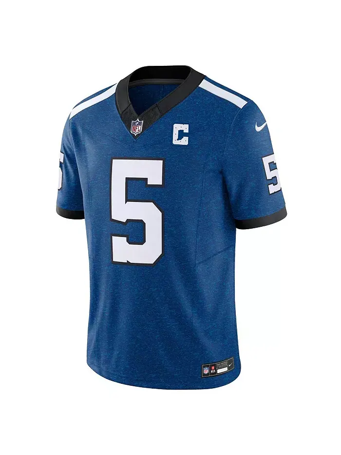 Мужская альтернативная ограниченная джерси Anthony Richardson Indianapolis Colts Vapor F.U.S.E Nike — изображение 2 из 3