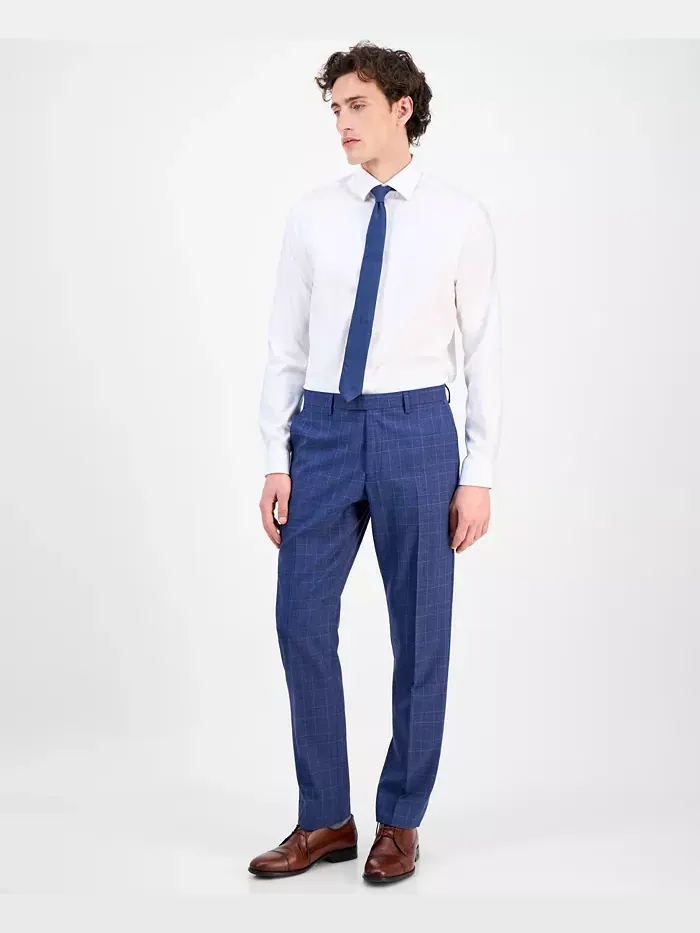 Мужской классический костюм с раздельными брюками Charles Tyrwhitt — синий