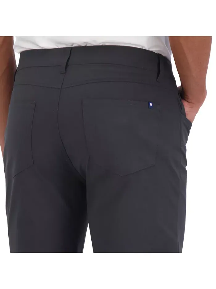 Мужские технологичные брюки 4 Way Stretch Ben Sherman — изображение 4 из 5, темный серый