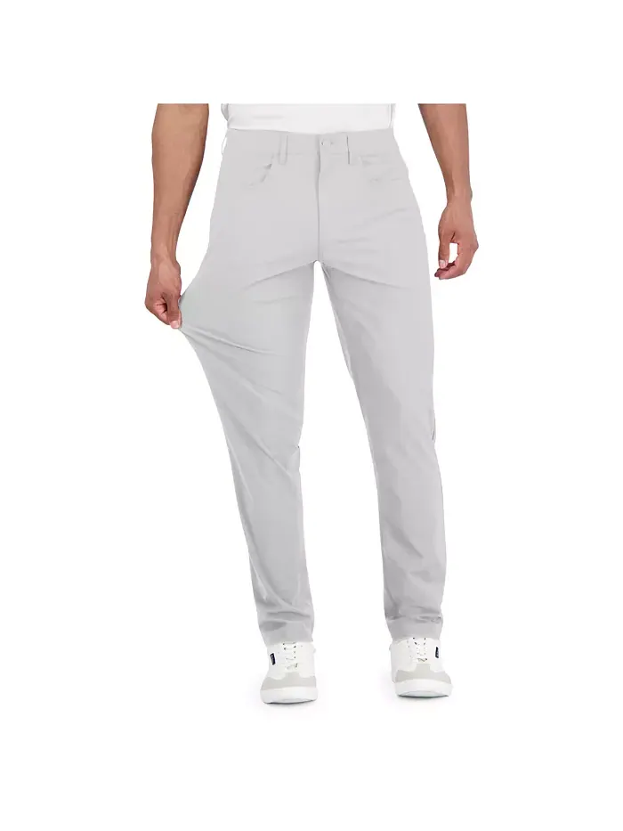 Мужские технологичные брюки 4 Way Stretch Ben Sherman — изображение 3 из 5, светлый серый