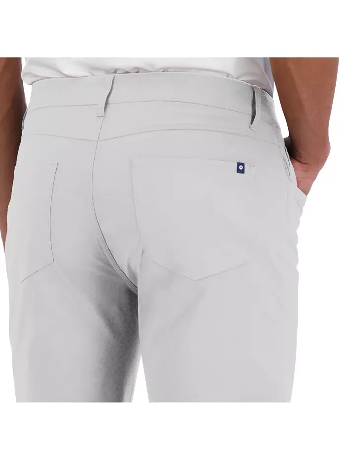 Мужские технологичные брюки 4 Way Stretch Ben Sherman — изображение 4 из 5, светлый серый