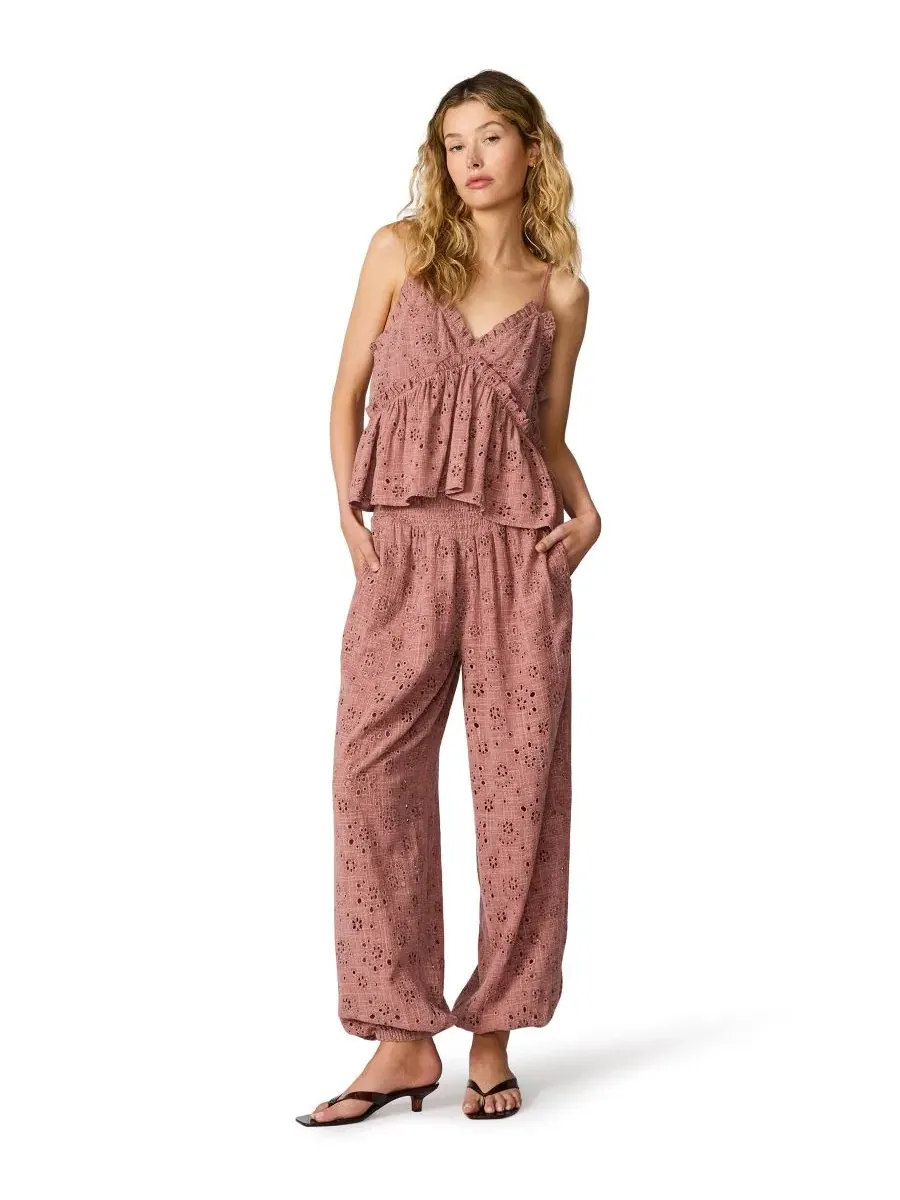 Брюки-бананы с защипами Tillie Steve Madden — изображение 1 из 5, оранжевый