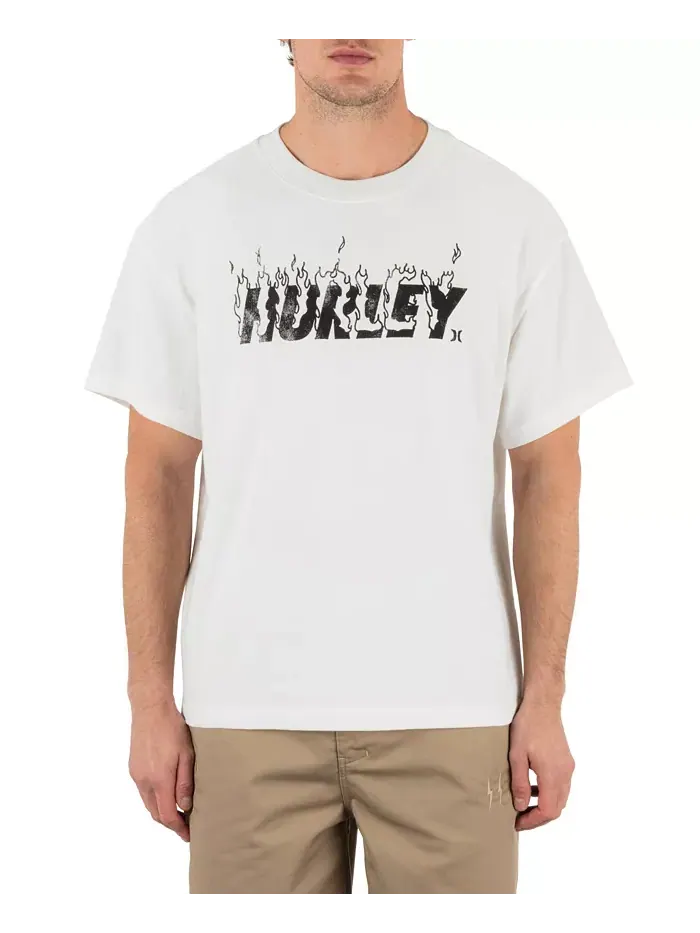 Мужская футболка с коротким рукавом Hurley On Fire