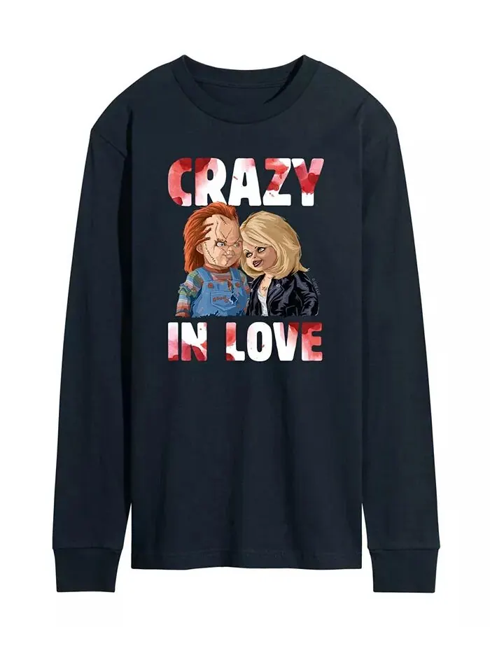 Мужская футболка с длинным рукавом Chucky Crazy in Love AIRWAVES — изображение 1 из 2, синий