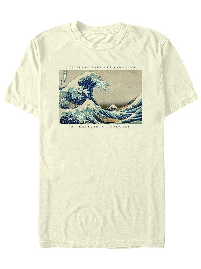 Мужская футболка Great Wave с короткими рукавами Fifth Sun — изображение 1 из 2, прозрачный