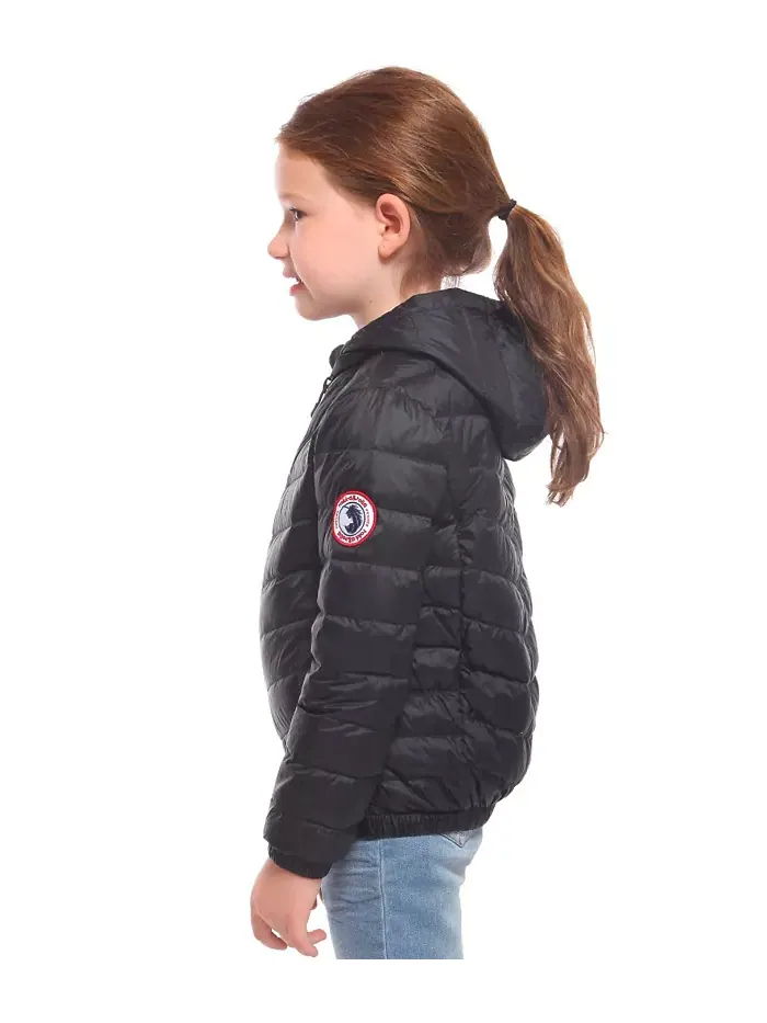 Детская ультралегкая пуховая куртка с функцией компактной упаковки Rokka&Rolla — изображение 3 из 9, насыщенный черный