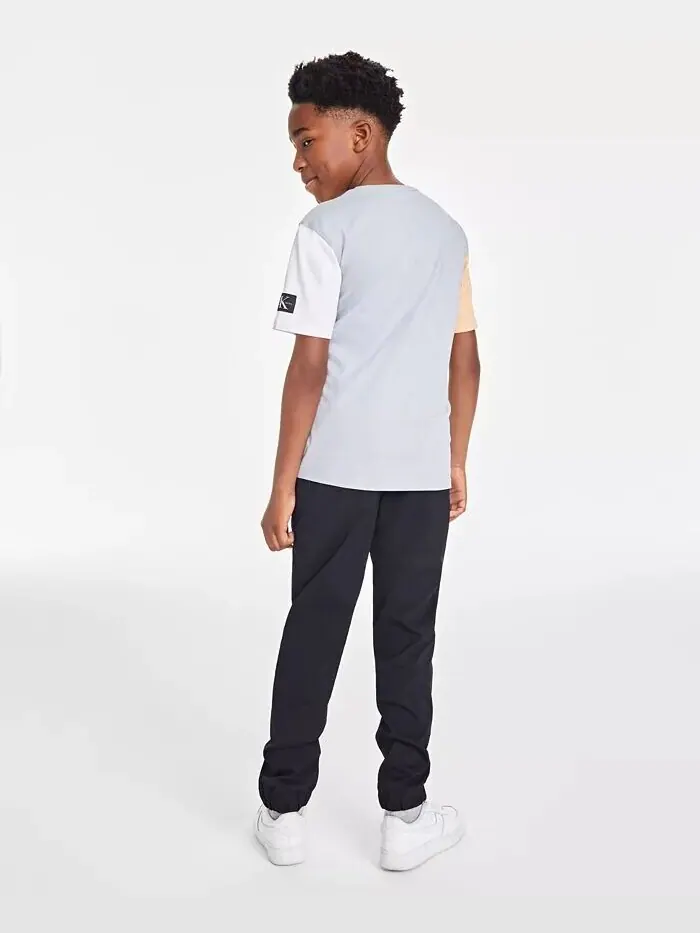 Штаны-джоггеры Calvin Klein Big Boys Stretch Comfort — изображение 5 из 5, черный