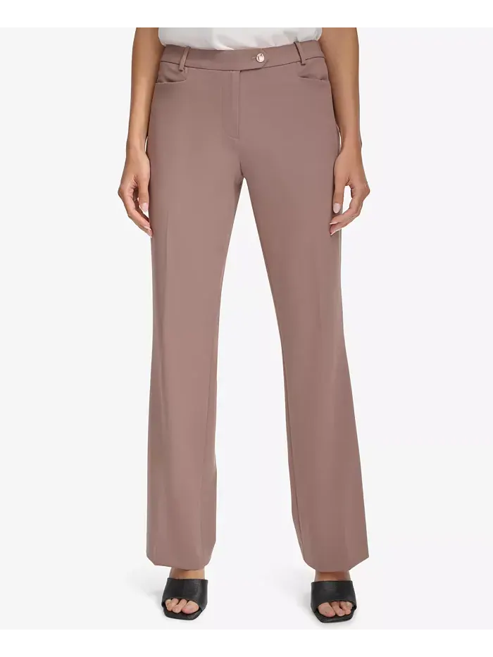 Женские брюки Modern Fit Calvin Klein — изображение 1 из 4, какао