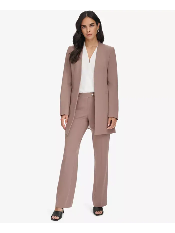Женские брюки Modern Fit Calvin Klein — изображение 4 из 4, какао