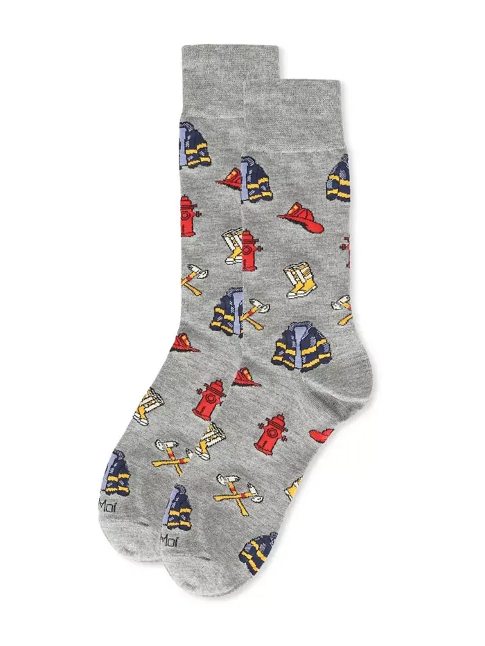 Мужские носки Occupation Novelty Crew MeMoi — изображение 1 из 3
