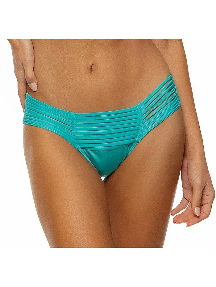 Женские плавки-бикини с многослойной резинкой Guria Beachwear — изображение 1 из 3, бирюзовый